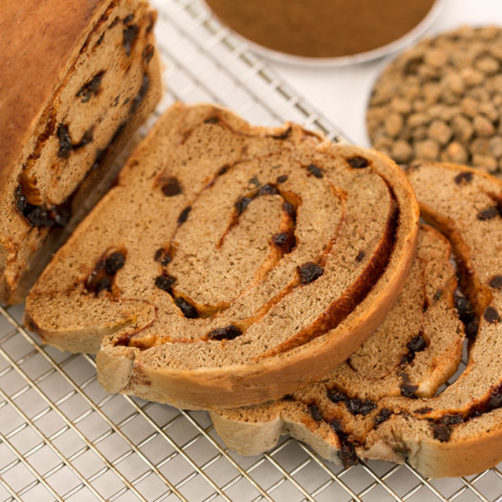 California Fig and Cinnamon Swirl Bread