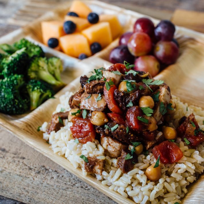 Moroccan Chicken and Chickpea Tagine with California Dried Figs